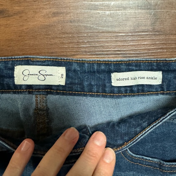 Jessica Simpson Adored High Rise Ankle Jeans - Picture 3 of 3